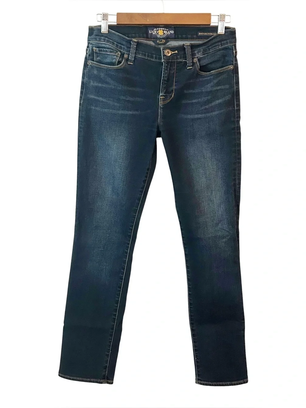 Lucky Brand Brooke Straight Denim Ankle Jeans Women SZ 6/28 in Simi Valley